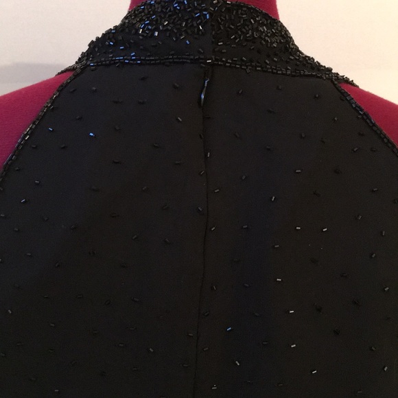 NWT JKARA NEW YORK BEADED BLOUSE - Picture 4 of 8